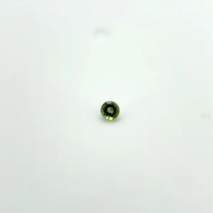 1.0 mm Round Green Tourmaline
