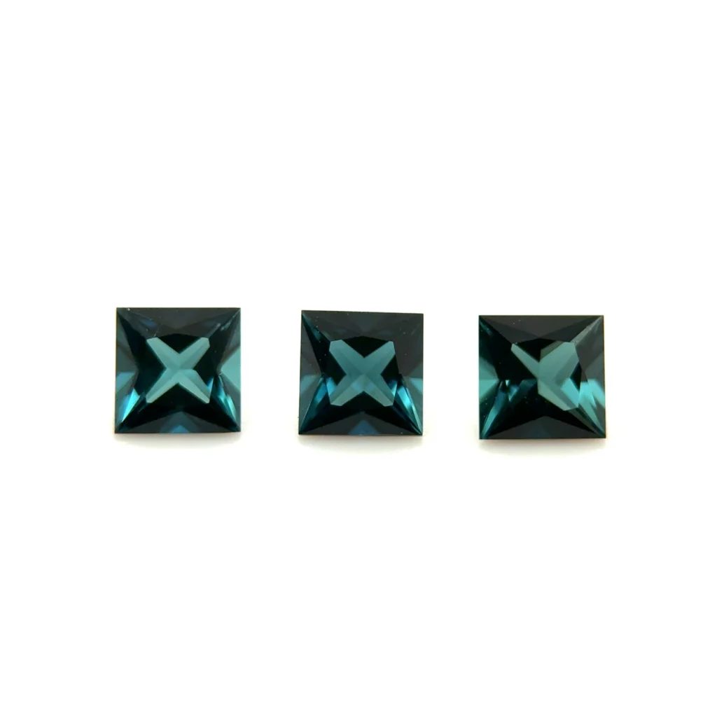 3.0 mm Princess Blue Green Touramline