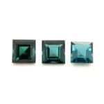 3.0 mm Square Blue Green Touramline