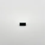 1.5×1 mm Baguette Black Onyx
