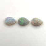 6×4 mm Pear Black Opal