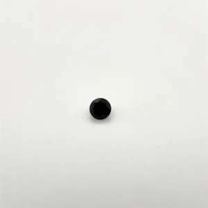 0.8 mm Round Black Onyx