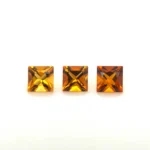1.5 mm Princess Citrine AAA