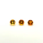 1.0 mm Round Citrine AA