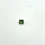 1.5 mm Square Green Tourmaline