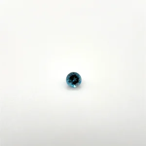 1.0 mm Round London Blue Topaz