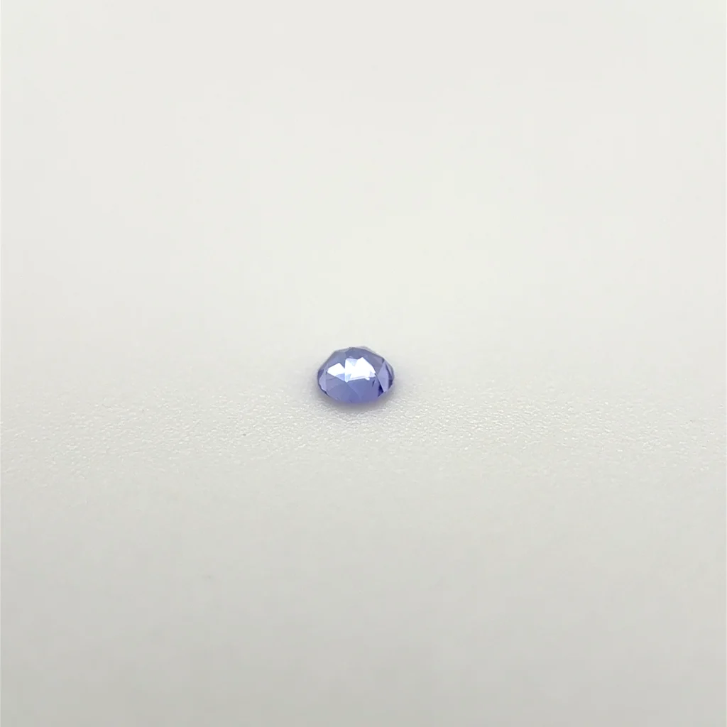 2.0 mm Rose Cut Round Tanzanite